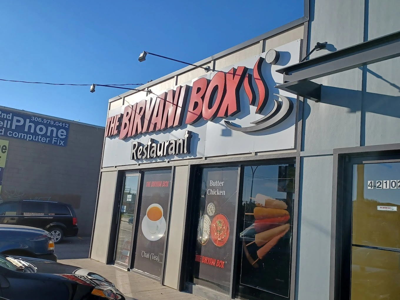 The Biryani Box Saskatoon - Authentic Hyderabadi Biryani and Middle Eastern Mandi restaurant at 22 St W